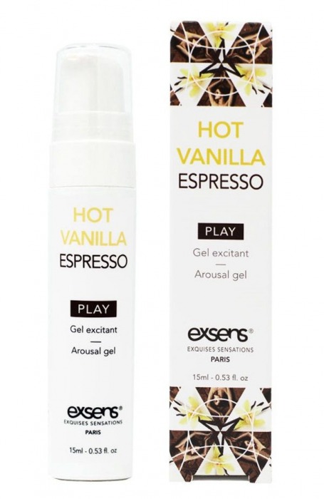 Возбуждающий гель Hot Vanilla Espresso Arousal Gel - 15 мл. - Exsens - купить с доставкой в Воронеже