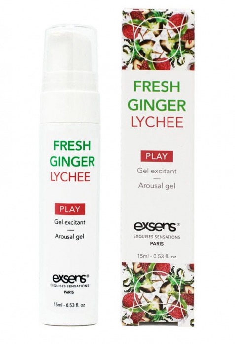 Возбуждающий гель Fresh Ginger Lychee Arousal Gel - 15 мл. - Exsens - купить с доставкой в Воронеже
