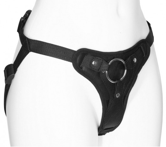 Женские трусики для фиксации насадки кольцом с внутренней насадкой - LOVETOY (А-Полимер) - купить с доставкой в Воронеже