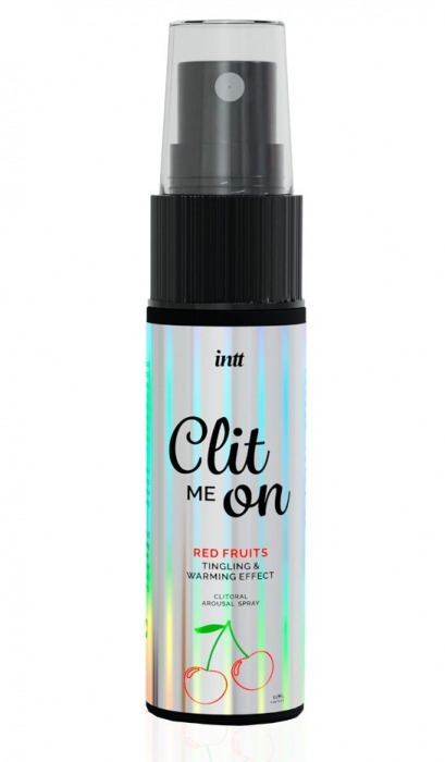 Клиторальный возбуждающий спрей Clit Me On Red Fruits - 12 мл. - INTT - купить с доставкой в Воронеже