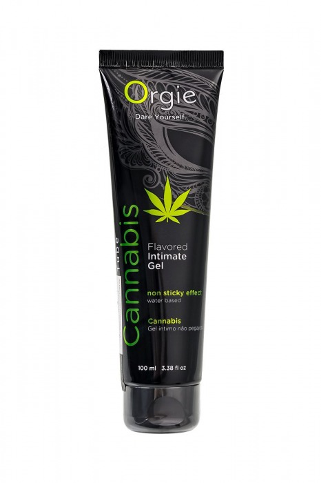 Интимный гель на водной основе ORGIE Lube Tube Cannabis - 100 мл. - ORGIE - купить с доставкой в Воронеже