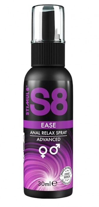 Расслабляющий анальный спрей S8 Ease Anal Relax Spray - 30 мл. - Stimul8 - купить с доставкой в Воронеже