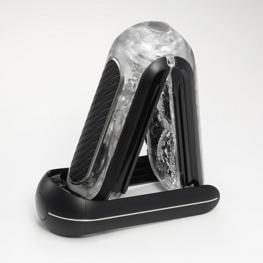 Черный мастурбатор Tenga Flip Zero Gravity с вибрацией - Tenga - в Воронеже купить с доставкой