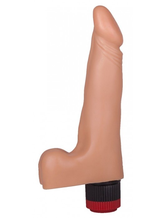 Классический реалистик с вибрацией - 17,8 см. - LOVETOY (А-Полимер)