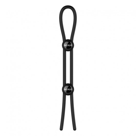 Черное эрекционное лассо Nexus Forge Double - Nexus Range - в Воронеже купить с доставкой