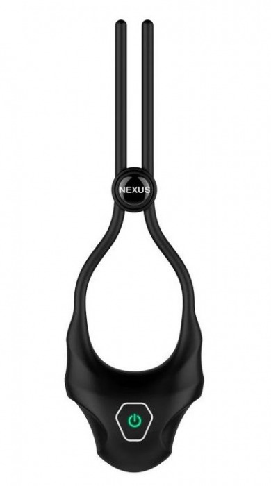 Черное эрекционное лассо с вибрацией Nexus Forge - Nexus Range - в Воронеже купить с доставкой