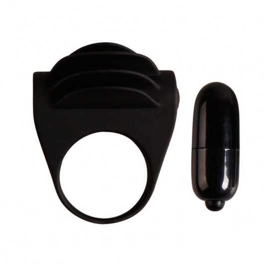 Рифленое эрекционное кольцо с вибрацией Chester - Baile - в Воронеже купить с доставкой