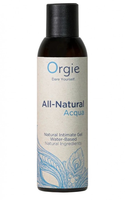 Интимный гель на водной основе Orgie All-Natural Acqua - 150 мл. - ORGIE - купить с доставкой в Воронеже