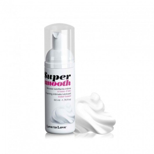 Лубрикант нежнейшая пенка Super Smooth Foaming Intime Lubricant - 50 мл. - Love to Love - купить с доставкой в Воронеже