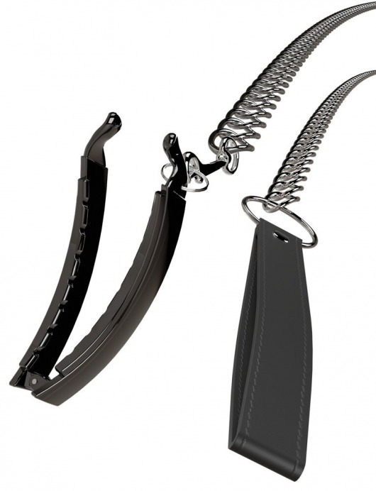 Зажим для половых губ с поводком Pussy Clamp With A Leash - Orion - купить с доставкой в Воронеже