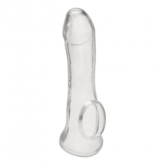 Прозрачная насадка на пенис Transparent Penis Enhancing Sleeve Extension - 15,9 см. - BlueLine - в Воронеже купить с доставкой