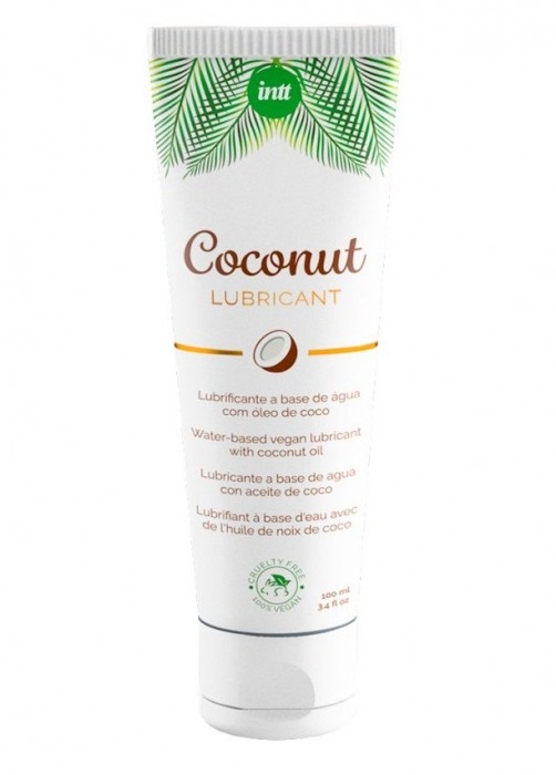Веганская смазка на водной основе Coconut Lubricant - 100 мл. - INTT - купить с доставкой в Воронеже