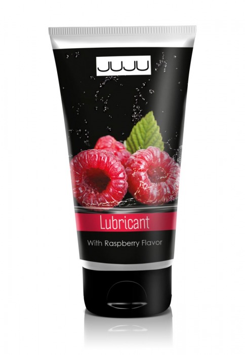 Съедобный лубрикант JUJU с ароматом малины - 50 мл. - JuJu - купить с доставкой в Воронеже
