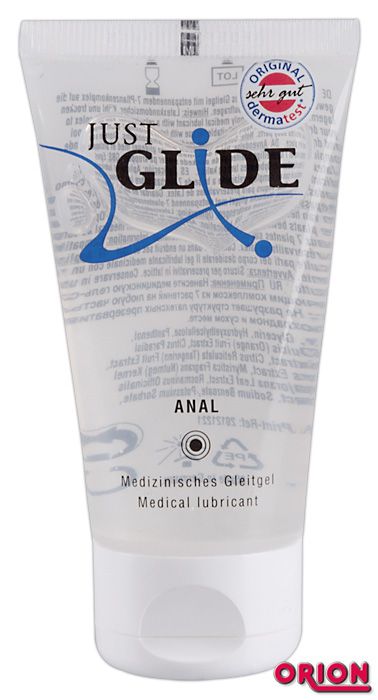 Анальная смазка на водной основе JUSTGLIDE - 50 мл. - Orion - купить с доставкой в Воронеже