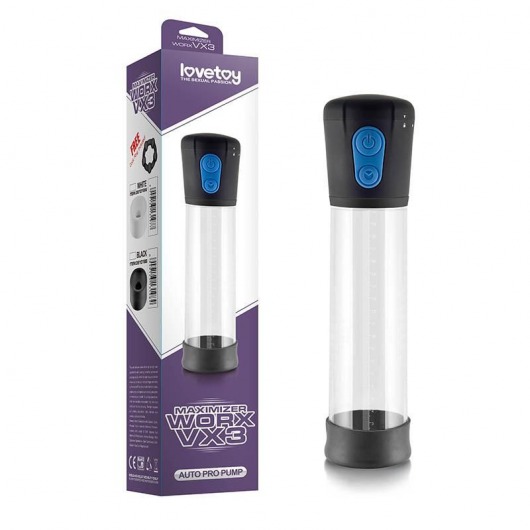Автоматическая вакуумная помпа Maximizer worx VX3 - Lovetoy - в Воронеже купить с доставкой