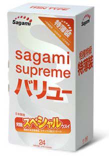 Ультратонкие презервативы Sagami Xtreme SUPERTHIN - 24 шт. - Sagami - купить с доставкой в Воронеже