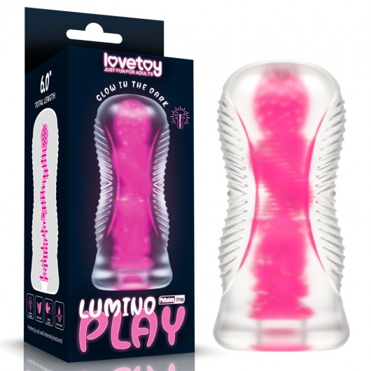 Светящийся в темноте мастурбатор 6.0 Lumino Play Masturbator - Lovetoy - в Воронеже купить с доставкой