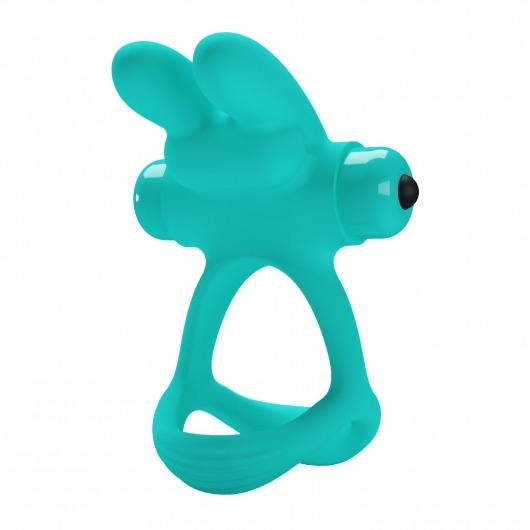 Бирюзовое эрекционное виброкольцо Passionate Dante - Baile - в Воронеже купить с доставкой