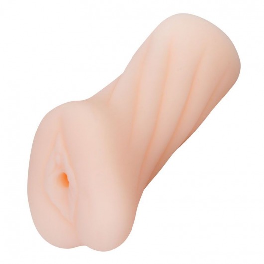 Эластичный компактный мастурбатор-вагина телесного цвета - Tokyo Style - в Воронеже купить с доставкой