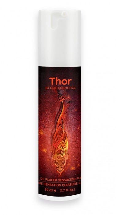 Возбуждающий унисекс гель Thor Fire Gel - 50 мл. - Nuei cosmetics - купить с доставкой в Воронеже