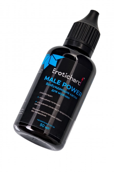 Капли для мужчин Erotichard Male Power - 50 мл. - Erotic Hard - купить с доставкой в Воронеже