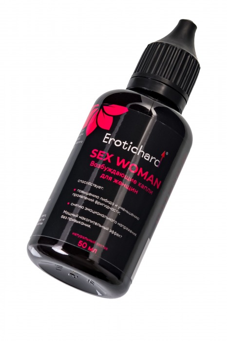 Капли для женщин Erotichard Sex Woman - 50 мл. - Erotic Hard - купить с доставкой в Воронеже