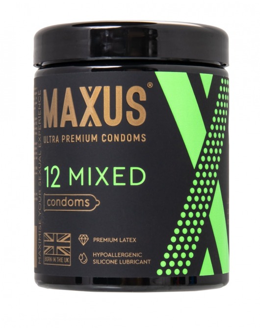 Презервативы MAXUS Mixed - 12 шт. - Maxus - купить с доставкой в Воронеже
