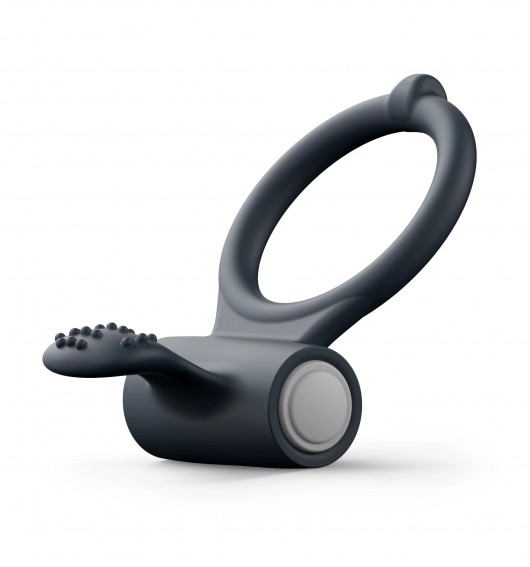 Черное эрекционное кольцо Power Clit - Dorcel - в Воронеже купить с доставкой