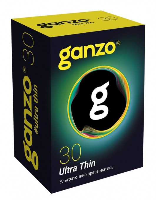 Супертонкие презервативы Ganzo Ultra thin - 30 шт. - Ganzo - купить с доставкой в Воронеже