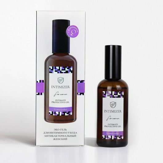 Женский антибактериальный эко-гель для интимного ухода Intimizer - 100 мл. - Intimizer - купить с доставкой в Воронеже