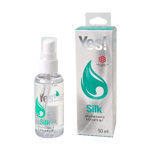 Силиконовая гипоаллергенная вагинальная смазка Yes Silk - 50 мл. - Sitabella - купить с доставкой в Воронеже