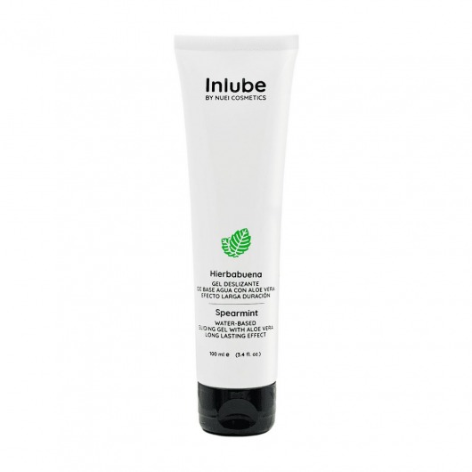 Водный лубрикант Nuei Inlube с алоэ вера и ароматом мяты - 100 мл. - Nuei cosmetics - купить с доставкой в Воронеже