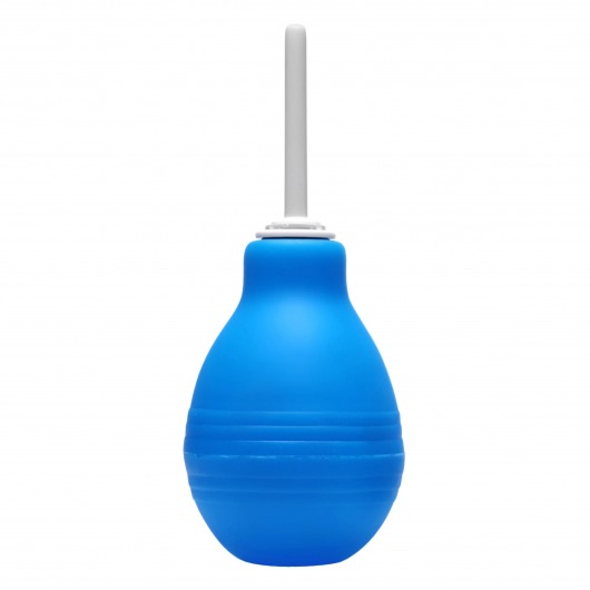 Анальный душ Enema Bulb Blue - XR Brands - купить с доставкой в Воронеже