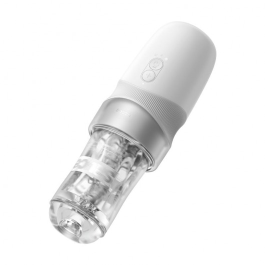 Белый автоматический мастурбатор Extra Sauce - Sauce - в Воронеже купить с доставкой