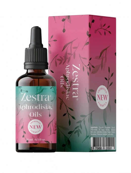 Возбуждающее масло Zestra Aphrodisiac Oils - 15 мл. - Zestra - купить с доставкой в Воронеже