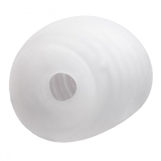 Белый мастурбатор-шар Lucky Ball Type 1 - MALESATION - в Воронеже купить с доставкой