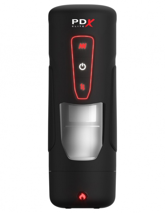 Автоматический мастурбатор с функцией нагрева Milk Me Hotter - Pipedream - в Воронеже купить с доставкой