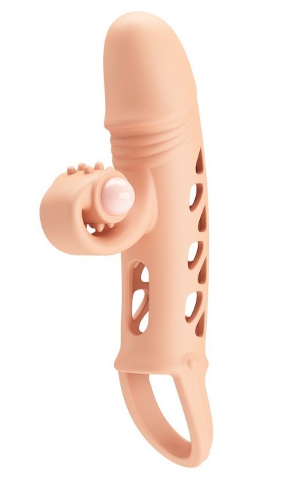 Телесная вибронасадка на пенис Mind-blowing Miracles - Baile - в Воронеже купить с доставкой