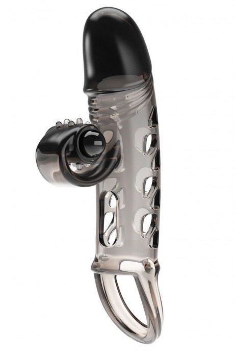 Дымчатая вибронасадка на пенис Mind-blowing Miracles - Baile - в Воронеже купить с доставкой