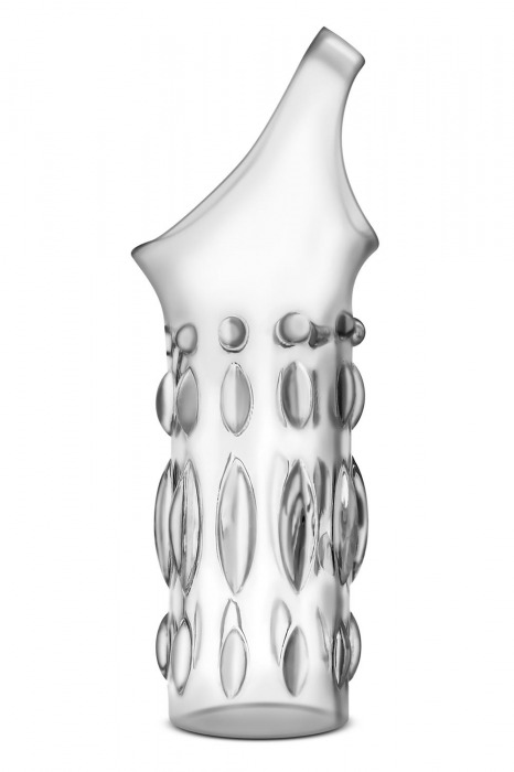 Прозрачная насадка на пенис Stretchy Studded Penis Sleeve Ring - Blush Novelties - в Воронеже купить с доставкой