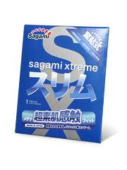 Презерватив Sagami Xtreme FEEL FIT 3D - 1 шт. - Sagami - купить с доставкой в Воронеже