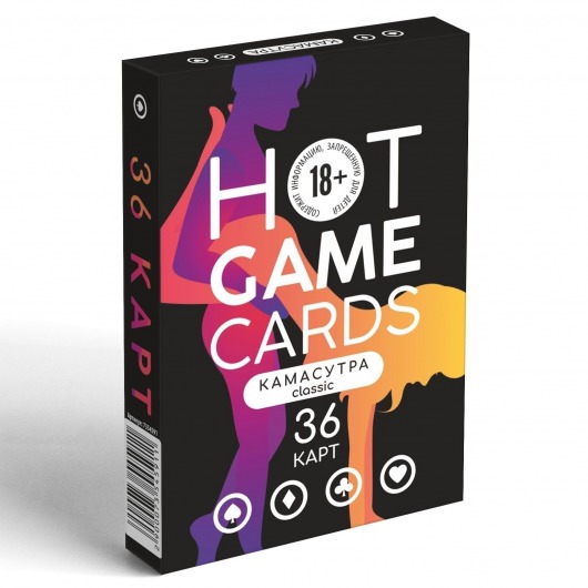 Игральные карты Hot Game Cards «Камасутра classic» - Сима-Ленд - купить с доставкой в Воронеже