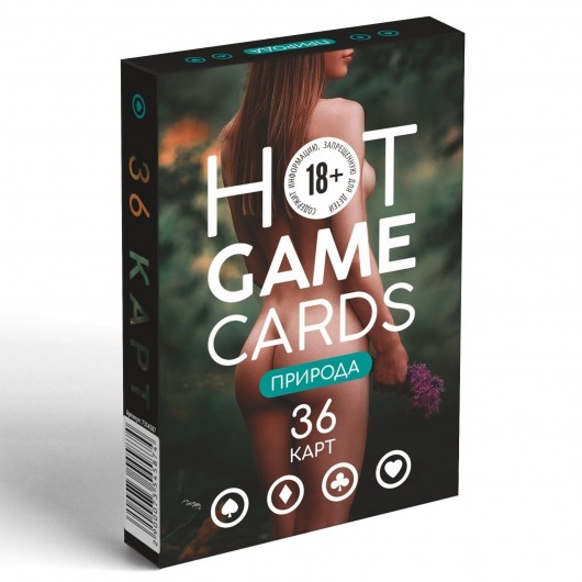 Игральные карты Hot Game Cards «Природа» - Сима-Ленд - купить с доставкой в Воронеже