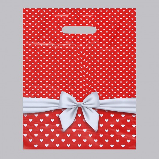 Пакет «Скарлетт» с вырубной ручкой (30х38 см) - Сима-Ленд - купить с доставкой в Воронеже