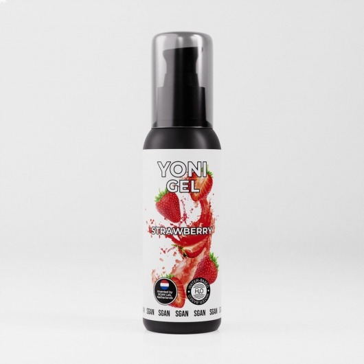 Лубрикант для орального секса SGAN со вкусом клубники - 100 мл. - SGAN - купить с доставкой в Воронеже