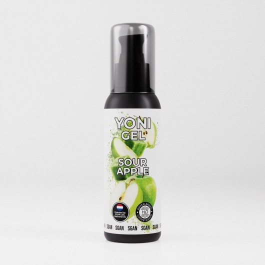 Лубрикант для орального секса SGAN со вкусом кислого яблока - 100 мл. - SGAN - купить с доставкой в Воронеже