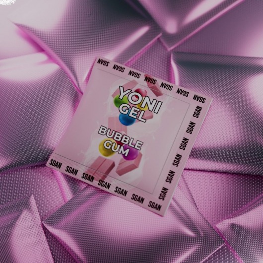 Саше лубриканта для орального секса SGAN со вкусом бабл-гам - 5 мл. - SGAN - купить с доставкой в Воронеже