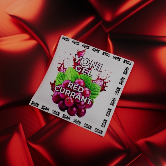 Саше лубриканта для орального секса SGAN со вкусом красной смородины - 5 мл. - SGAN - купить с доставкой в Воронеже