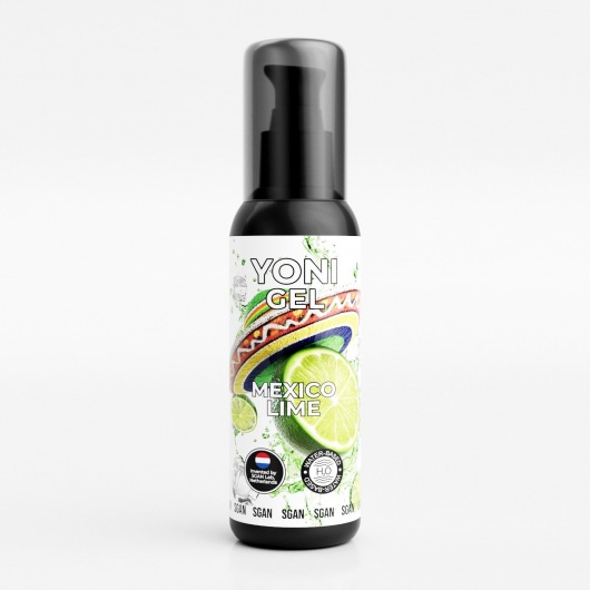 Лубрикант для орального секса SGAN со вкусом мексиканского лайма - 100 мл. - SGAN - купить с доставкой в Воронеже