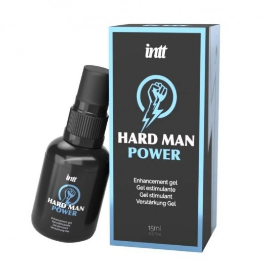 Стимулирующий гель для мужчин Hard Man Power - 15 мл. - INTT - купить с доставкой в Воронеже